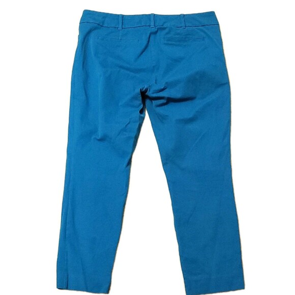 7th Avenue Pants Womens 12 Blue Pull On Tapered Leg Ankle Career Pant 35Wx25L - Picture 2 of 11